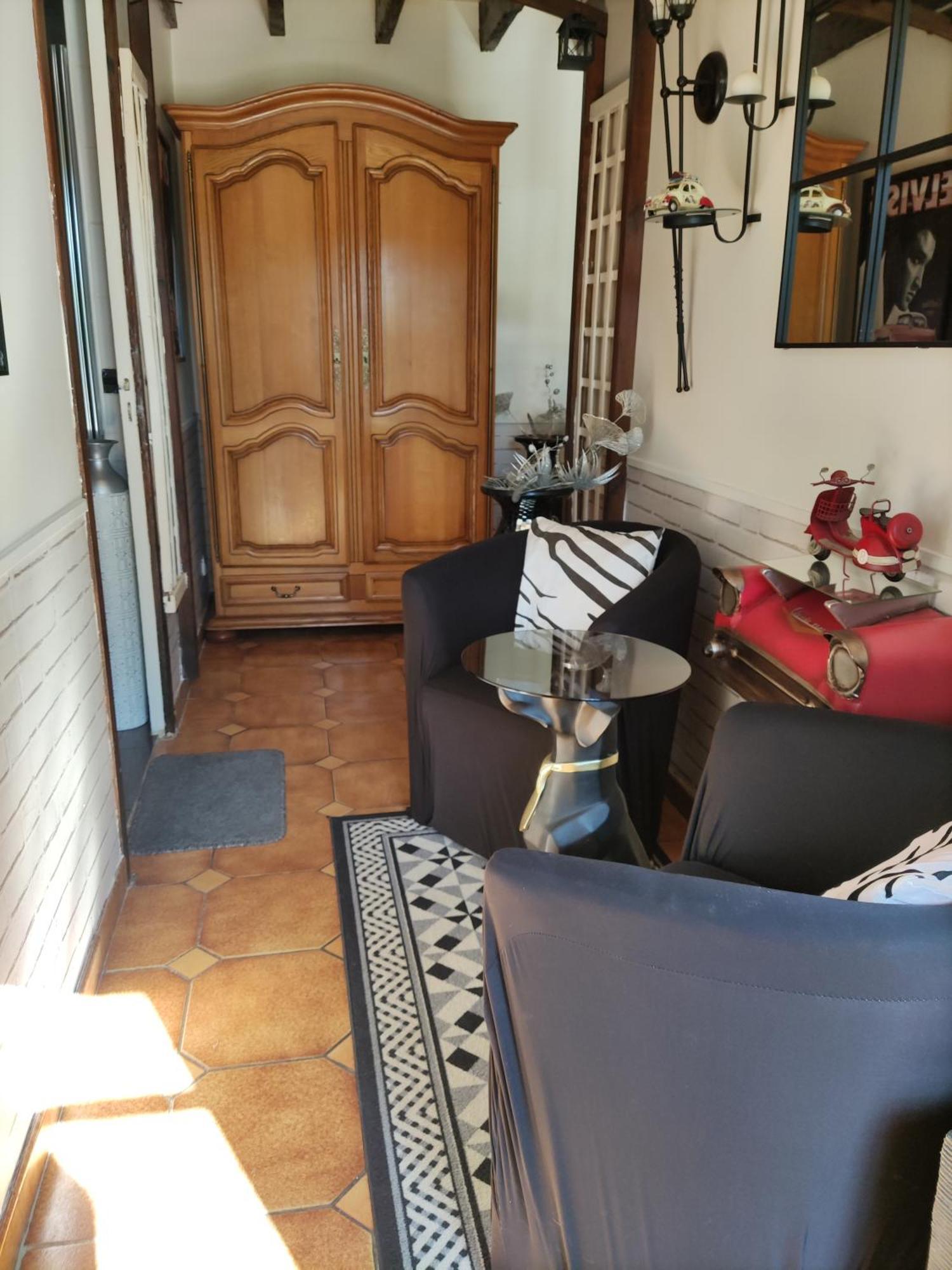 Bed and Breakfast Fleur De Soleil Saint-Jouin-Bruneval Habitación foto